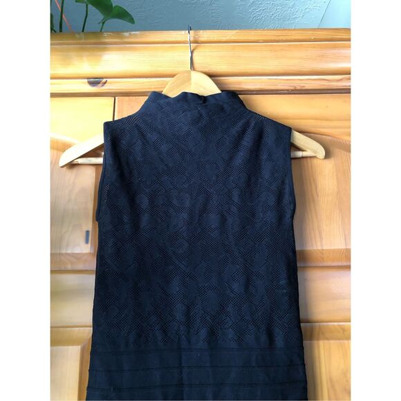 Bebe Sexy Lace Bodycon Mini Dress Size M-L Made In USA - Picture 7 of 14